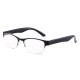 Half-frame Anti-blue Light Blue-ray PC Lightweight Presbyopic Reading Glasses 8018