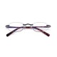 Women's Lightweight Anti-fatigue Anti-blu-ray Integrated Frameless Reading Glasses 8015