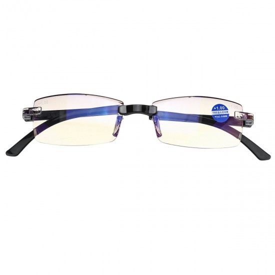 TR90 Anti-blue Reading Glasses Fashion Ultra Light Unisex Box Anti-fatigue Old Glasses Comfortable Folding Reading Glasses