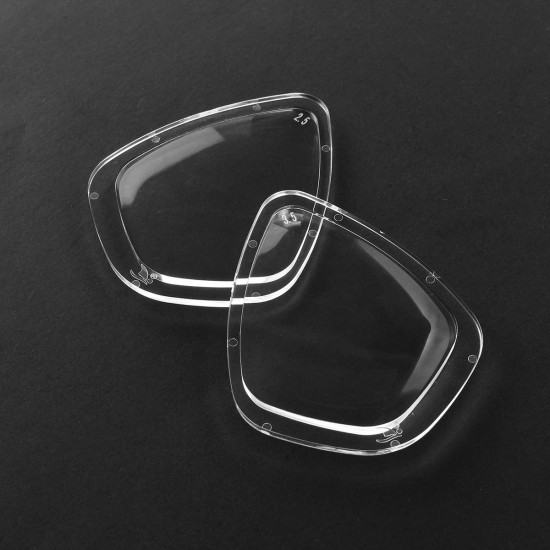 Transparent Resin Universal Swimming Diving Shortsightedness Glasses Myopia Len Lens