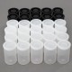 10Pcs Empty Plastic Can Paint Box Film Container Sample Cream Balm Jar Mini Cosmetic Storage Bottles Containers Pot Nail Arts 32x54mm