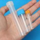 10pcs Graduated Plastic Cryovial Cryogenic Vial Test Tube Self Standing With Cap 1.5/5/10mL