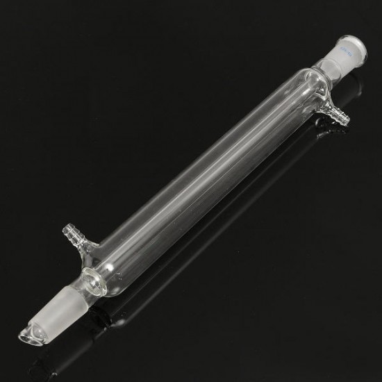 300mm 24/40 Joint Glass Straight Liebig Condenser Tube Lab Laboratory Glassware