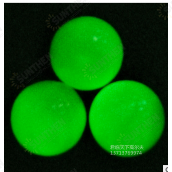 1 Pcs Luminous Golf Ball Bright Ball For Night Use Golf Accessories