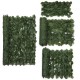 Artificial Leaf Fence Net Fence Garden Decoration Rattan Faux Plant