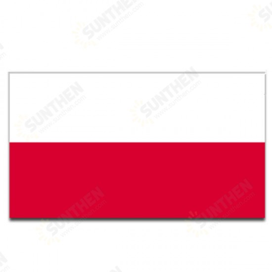 Poland Large National Flag 5 X 3FT