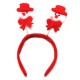 Christmas Santa Snowflakes Headbrand Hair Band Accessories