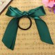Multicolor Scrunchie Ponytail Holder Satin Ribbon Bow Bowknot Hair Band Rope
