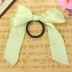 Multicolor Scrunchie Ponytail Holder Satin Ribbon Bow Bowknot Hair Band Rope