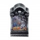 Halloween LED Light Lamp Skeleton Tombstone Castle Plastic Prop Party Gift Decor Table Lamp