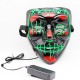 Halloween LED Multicolor Luminous Mask Light Up The Purge Movie Costume Party Mask