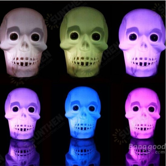 Halloween LED Pumpking Skull Lamp Light Halloween Party Decoration