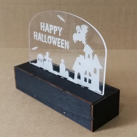 JM01508 1 pcs Halloween Decoration LED Lamp Candle with LED Tea Light Candles for Halloween Decorations