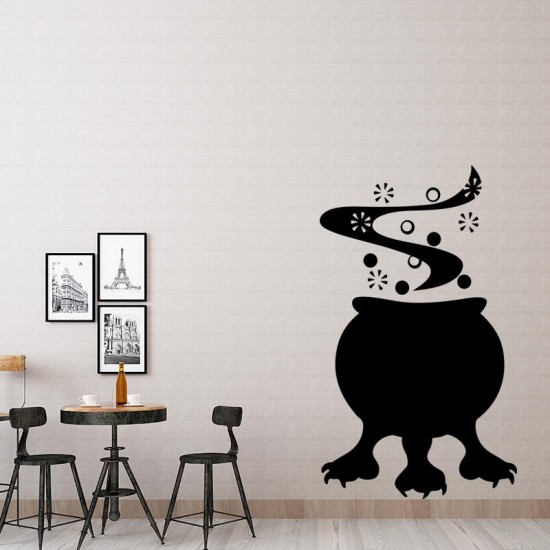 FX3019 Halloween Sticker Creative Cartoon Sticker Removable Wall Stickers For Room Decoration