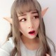 Mysterious Angel Elf Ears fairy Cosplay Accessories LARP Halloween Party Latex Soft Pointed Prosthet