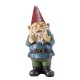 Resin Funny Naughty Garden Gnome for Lawn Indoor or Outdoor Decorations