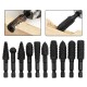 10pcs 1/4 Inch Shank Woodworking Twist Drill Bits Wood Carving File Drill Bits Woodworking Rasp Chisel