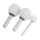 10pcs 3x12/6x22/6x25mm Abrasive Mounted Grinding Stone Spherical Head Wheel Abrasive Tools for Rotary Tool