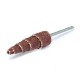 10pcs 54mm Long Cone Deburring Flap Sanding Polishing Wheel for Rotary Tool