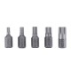 11Pcs M Type Screwdriver Bit Set Chrome Vanadium Steel Bit Set 12 Point Spline Bit