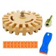 13pcs Sticker Decal Glue Removal Tool Eraser Wheel Cleaning Scraper