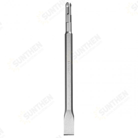 14mm Chromium Alloy Steel Square Handle Concrete Brick Wall Slotting Drill Bit Flat Chisel