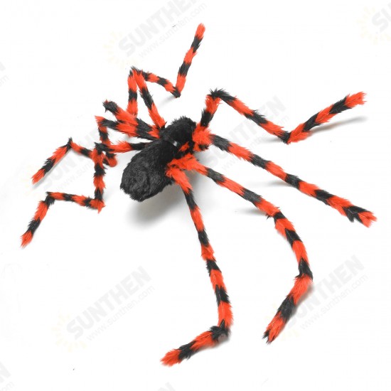 150cm Horrible Giant Furry Spider Decorations Halloween Haunted House Prop Gift