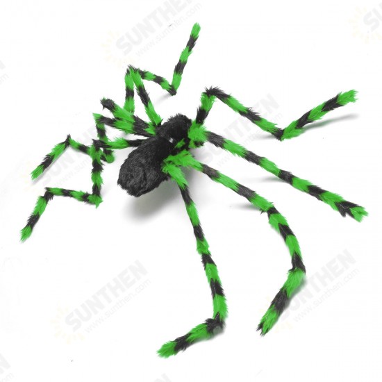 150cm Horrible Giant Furry Spider Decorations Halloween Haunted House Prop Gift