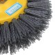 150x40mm M14 Nylon Wire Drawing Wheel Brush 80/120/180/320 Grit Drum Burnishing Polishing Wheel