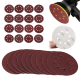 160Pcs 5 Inch 8-Hole Hook Loop Sanding Discs 40-2000 Grit Orbital Sander Sandpaper