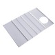 160cm 4pcs Window Slide Kit Adjustable Plate Air Conditioner Wind Shield For Portable Air Conditioner