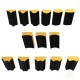 16Pcs Grinding Polishing Block Set Special Shape Hand Grinding Sponge Sanding Block Polish Sandpaper Tool for Hook Loop Sanding