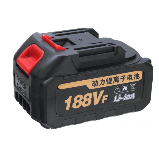 188VF 380N.m 1/2inch Brushless Cordless Electric Impact Wrench 15000mAH 2x Battery