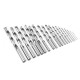 19pcs HSS 1-10mm Twist Drill Bits Set High Speed Steel Straight Shank Twist Drill Bit