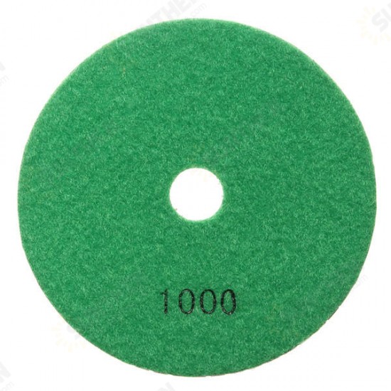 1Pc 30-10000 Grit Diamond Wet Polishing Pad Wheel 125mm For Marble Concrete Granite