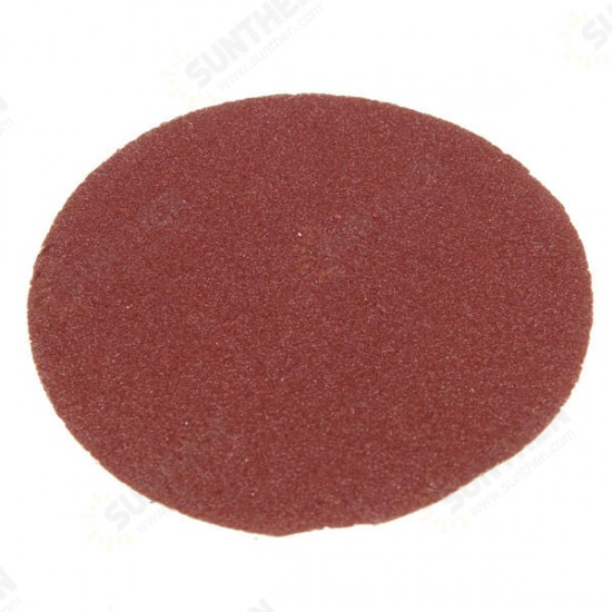 2 Inch 50mm M6 Self-adhesive Wool Polishing Disc with 50pcs 60 to 180 Grit Sand Paper