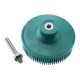 2 or 3 Inch Rubber Tapered Bristle Disc Drill Brush Attachment Deburring Disc Brush