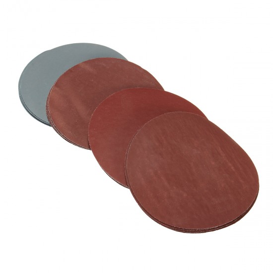 20Pcs 125mm Sandpaper Abrasive Discs 5 Inch 60-2000 Grit Sanding Paper