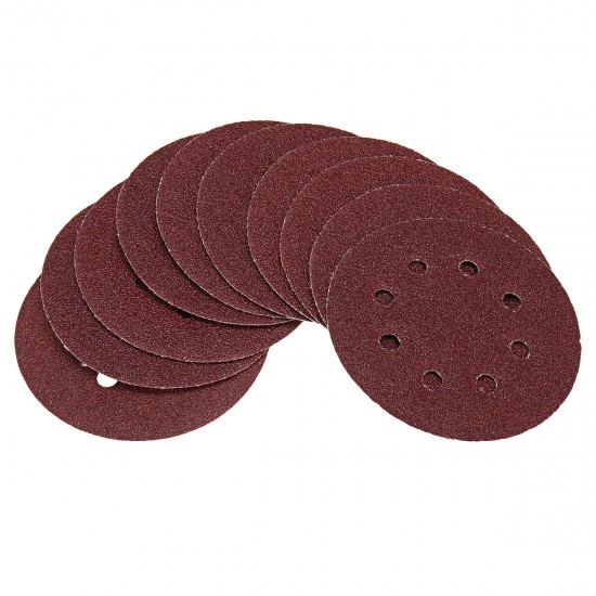 20Pcs 5 Inch 8-Hole Hook Loop Sanding Discs 40-2000 Grit Orbital Sander Sanding Paper