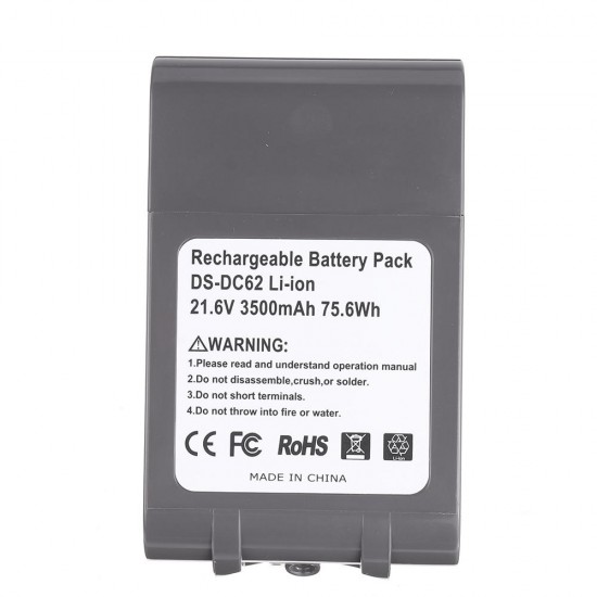 21.6V 1.5-3.5Ah Replacement Battery Pack for Dyson V6 Battery Compatible with Dyson V6 dc58 dc62 Vacuum Cleaner