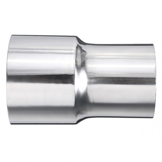 2.5 Inch To 2 Inch Stainless Steel Flared Turbo Exhaust Reducer Connector Pipe Tube