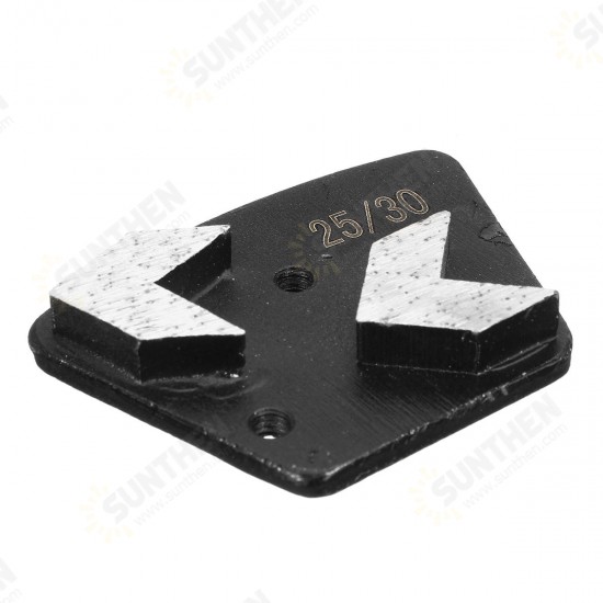 25/30 Grit Medium Bond Plate Trapezoid Grinding Disc for Bolt On Grinders