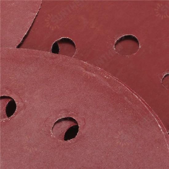 25pcs 5 Inch 8 Holes Abrasive Sanding Discs Sanding Paper 800/1000/1200/1500/2000 Grit Sand Paper