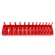 26 Slot 3/8 Inch SAE Socket Rack Storage Rail Tray Holder Shelf Organizer Stand Machinery Parts