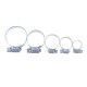 26pcs Stainless Steel Drive Hose Clamp Adjustable Fuel Pipe Worm Gear Clip