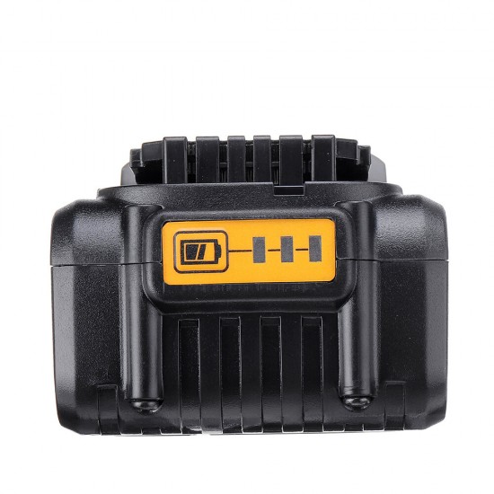 2Pcs 20V 4.0Ah Replaceable Power Tool Cordless Battery Replacement For Dew DCB200 DCB180 DCB181 DCB182 DCB184 DCB201 DCB203 DCB204 DCB205 XR