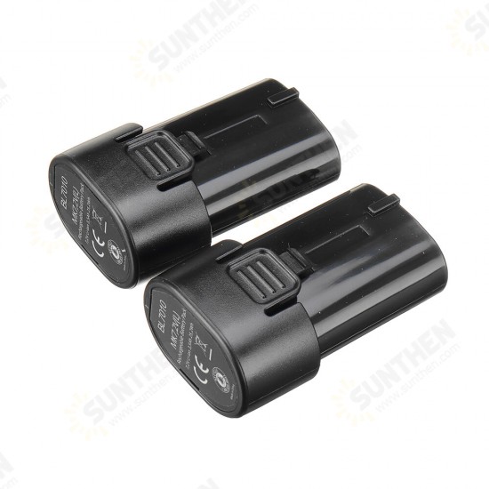 2Pcs 7.2V 3.5Ah BL7010 Power Tool Cordless Battery Replacement For Makita 194356-2 194355-7 A-47494 CL070D DF010D TD020D TD020DS TD020DSE