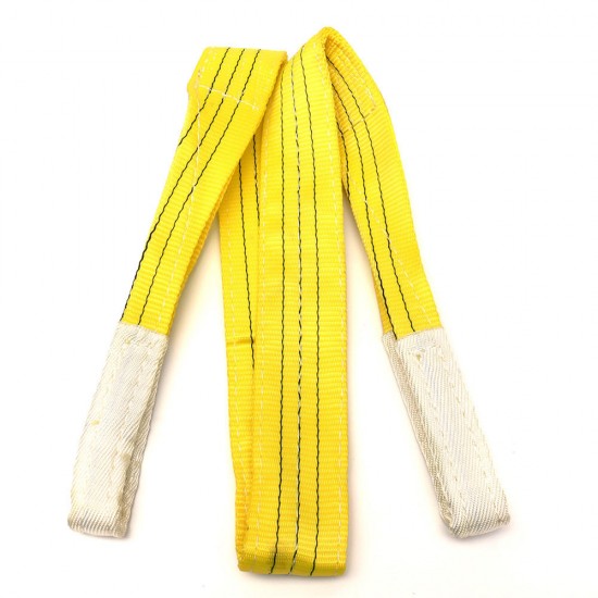 2m-10m 3 Tonne Polyester Flat Webbing Lifting Sling Certified Duplex Cargo Strap Hoist Strap