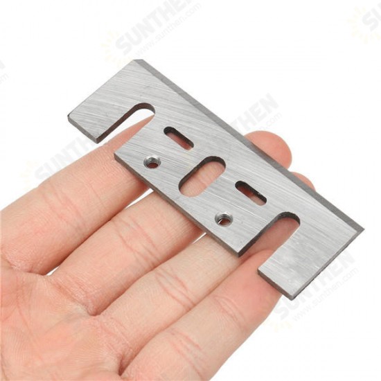 2pcs Electric Planer Blades Reversible High Speed Steel Planer Blades For Electric Power Tool