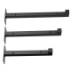 2pcs Heavy Duty Industrial Iron Shelf Brackets Scaffold Board Floating Bracket